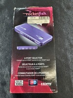 Rocket Fish 4 Port Hdmi Selector