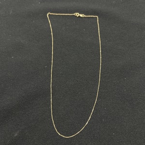  16" Gold Curb Chain: 2.4g 10k-Y/G, 1.3mm 