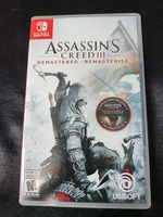 Nintendo Switch Game Assassin's Creed Iii Remastered in great shape