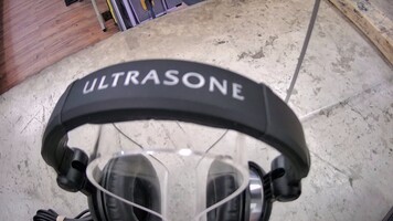 Headphones: Ultrasone Model Hfi-580, Silver Professional Quality Earphones