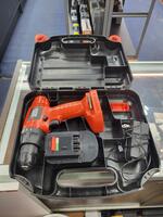 Cordless Drill: Black & Decker Model Ps1441 Black And Decker Ps1441, Factory Carry Case Included