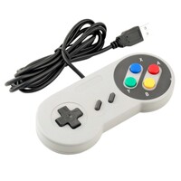 Video Game Controller: Model Snes Usb Controller. Great To Use With An Emulator On Android Box, Comp
