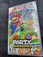 Nintendo Switch Game Mario Party Superstars with case LIKE NEW