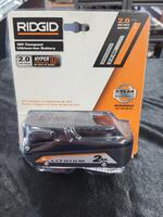 Battery: Ridgid Tools Model Ac8400802, Black
