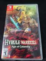 Nintendo Switch Game: Hyrule Warriors Age Of Calamity with case.