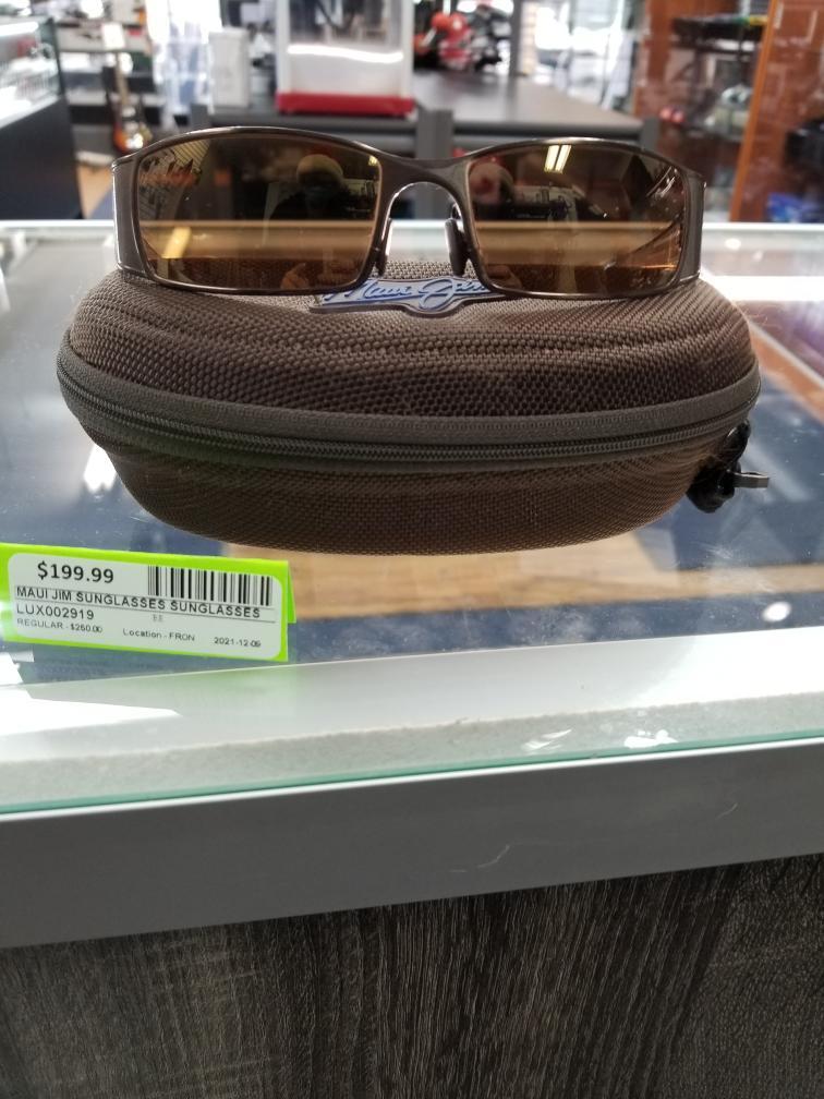 Sunglasses: Authentic Maui Jim Model Sunglasses with case