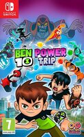 Nintendo Ben 10 Power Trip - Switch with case case has a rip