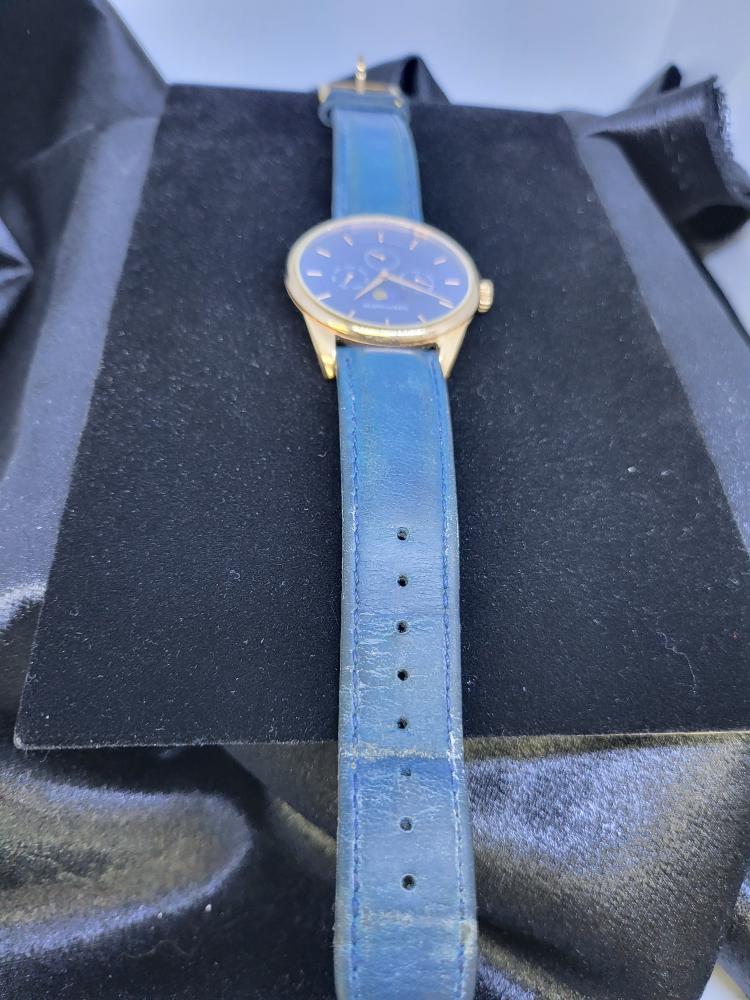 Gent's Wristwatch: Filippo Loreti Model Venice Moonphase Blue