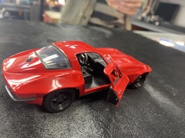 Jada Fast and Furious - 1966 Chevy Corvette Die Cast Car - Red - 98306