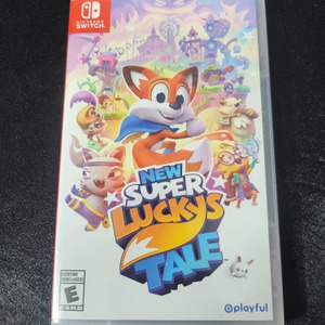 Nintendo Switch game New Super Lucky's Tail complete in excellent condition
