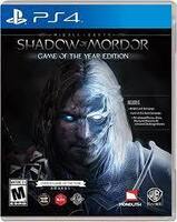 PS4 SHADOW OF MORDOR GAME OF THE YEAR EDITION