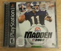 Madden 2002 - PS - Cracked Case