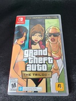 Nintendo Switch game Grand Theft Auto: The Trilogy complete with case