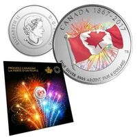 2017 Proudly Canadian $5 Silver Coin - Canada