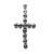  NEW Sterling Silver, cross pendant with multi skull head