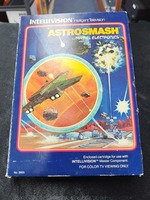 intellivision astrosmash with cartridge, manual and directions