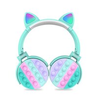 Soundlogic LED Cat Ears - Headphones - Blue