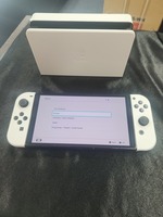 Nintendo OLED Switch Console minor scratches on screen