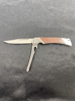 4" Folding Blade Knife - Wooden Handle