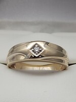 10kt, Size 10 Diamond Ring, 3.60gms