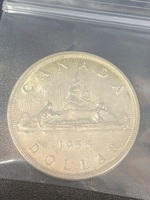 1955 Silver Dollar - Canada 
