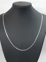 10kt White Gold Curb Chain 2.60gms 18