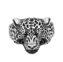 Brand New size 9 Sterling silver, jaguar head ring, 17mm width
