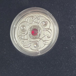 Royal Canadian Mint 2020 5$ fine silver coin Birthstones With Swarovski Crystals: January - Garnet