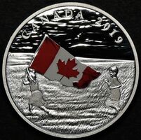 Royal Canadian Mint 2019 $20 Fine Silver Coin The Canadian Flag