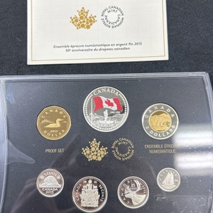 Royal Canadian Mint 2015 Fine Silver Proof Set