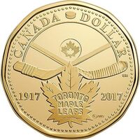 Toronto Maple Leafs 2017 Dollar - Canada