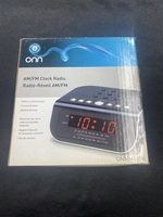 ONN AM/FM Clock Radio