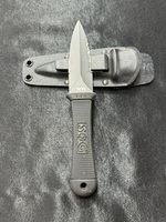 VINTAGE SOG DAGGER PENTAGON MINI KNIFE AND ORIGINAL SHEATH 