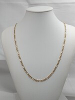  10K Gold Figaro Chain, 24 3/4", 4mm wide, 15.1g