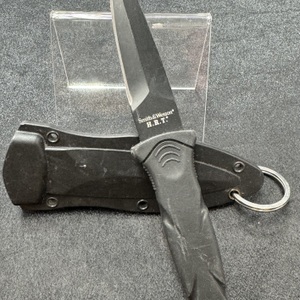 Sporting Goods Hunting Smith & Wesson HRT Black Boot Knife w/ Sheath SWHRT3BF 