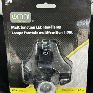 Omni Max Multifunction LED Headlamp 10W 5325-516