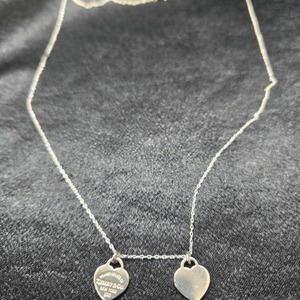 Tiffany's Double Heart Necklace