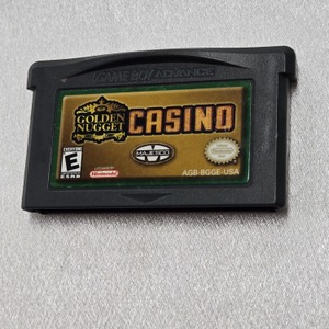 Nintendo AGB002 golden nugget Casino Cart Only