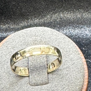  Gold Male 10kt Yellow Band 2.80gms Ring Sz:9 3/4 4mm Wide