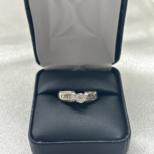  Gold 10kt White Engagement 4.87gms