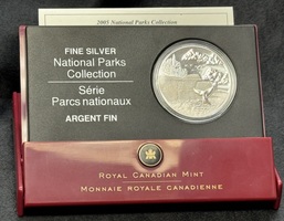Royal Canadian Mint 2005 $20 FINE SILVER COIN - NATIONAL PARKS - MINGAN ARCHIPELAGO