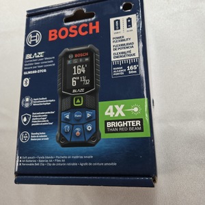 Bosch BLAZE 165 ft. Green Laser Distance Tape Measuring Tool with Bluetooth, Haptic Feedback, and Me