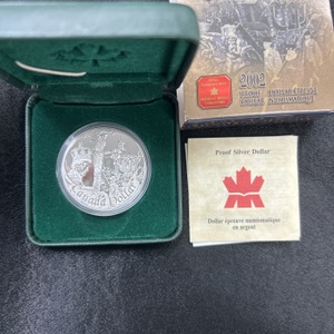 Royal Canadian Mint 0.925 Silver Proof Dollar