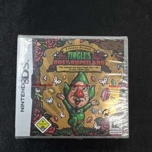 Nintendo Freshly Picked: Tingle's Rosy Ruppeeland SEALED (2 small tears in seal) PAL