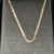  Gold Unisex 10kt Yellow Curb 3.90gms Chain Sz:21