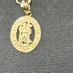  Gold Unisex 9kt Yellow 0.50gms Pendant