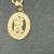  Gold Unisex 9kt Yellow 0.50gms Pendant