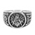 Brand New Size 10 Sterling silver, Masonic ring, 15mm width