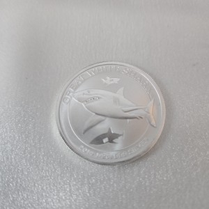 Austrailia 2014 Great White Shark $0.50 Coin 1/2 Troy Oz .999 
