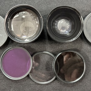 Ultimaxx Studio Series Wide Angle lens 58mm/ Telephoto lens 58mm/ w 3x filters kit for Canon 